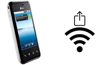 Générer un QR code avec la clé Wifi sur un LG Optimus Chic E720