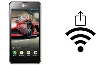 Générer un QR code avec la clé Wifi sur un LG Optimus F5