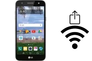 Générer un QR code avec la clé Wifi sur un LG Fiesta LTE