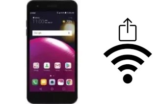 Générer un QR code avec la clé Wifi sur un LG Fortune 2