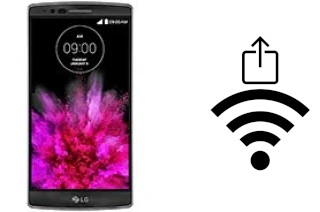 Générer un QR code avec la clé Wifi sur un LG G Flex2