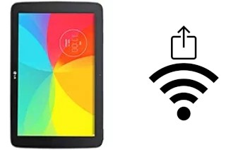 Générer un QR code avec la clé Wifi sur un LG G Pad 10.1 LTE