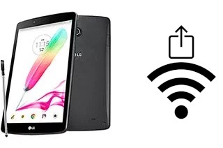 Générer un QR code avec la clé Wifi sur un LG G Pad II 8.0 LTE