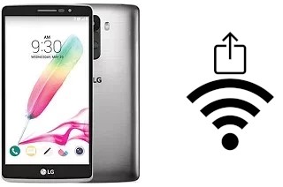 Générer un QR code avec la clé Wifi sur un LG G4 Stylus