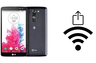 Générer un QR code avec la clé Wifi sur un LG G Vista