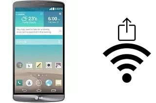 Générer un QR code avec la clé Wifi sur un LG G3