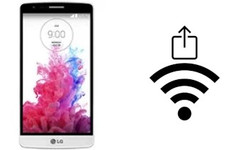 Générer un QR code avec la clé Wifi sur un LG G3 S