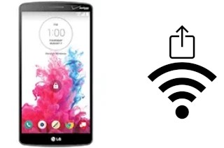 Générer un QR code avec la clé Wifi sur un LG G3 (CDMA)