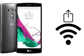 Générer un QR code avec la clé Wifi sur un LG G4 Beat