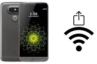 Générer un QR code avec la clé Wifi sur un LG G5 SE