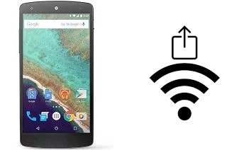 Générer un QR code avec la clé Wifi sur un LG Nexus 5