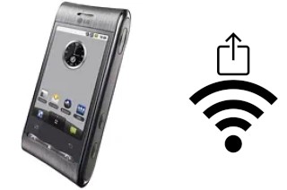 Générer un QR code avec la clé Wifi sur un LG GT540 Optimus