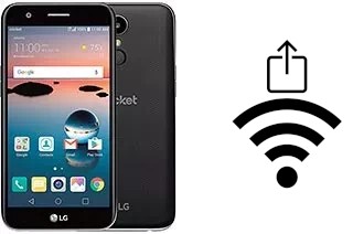 Générer un QR code avec la clé Wifi sur un LG Harmony