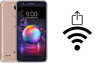 Générer un QR code avec la clé Wifi sur un LG K11 Plus