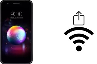 Générer un QR code avec la clé Wifi sur un LG K11