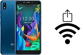 Générer un QR code avec la clé Wifi sur un LG K20 (2019)