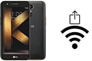 Générer un QR code avec la clé Wifi sur un LG K20 plus