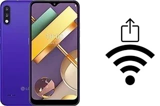 Générer un QR code avec la clé Wifi sur un LG K22