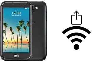 Générer un QR code avec la clé Wifi sur un LG K3 (2017)