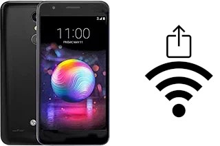 Générer un QR code avec la clé Wifi sur un LG K30