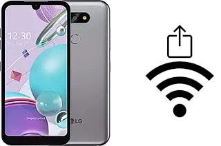 Générer un QR code avec la clé Wifi sur un LG K31