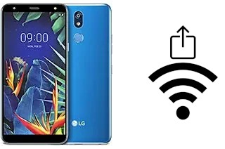 Générer un QR code avec la clé Wifi sur un LG K40