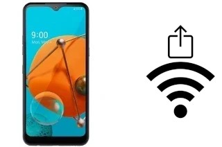 Générer un QR code avec la clé Wifi sur un LG K51