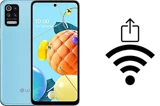 Générer un QR code avec la clé Wifi sur un LG K62