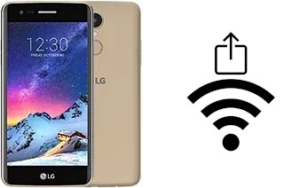 Générer un QR code avec la clé Wifi sur un LG K8 (2017)