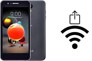 Générer un QR code avec la clé Wifi sur un LG K8 (2018)