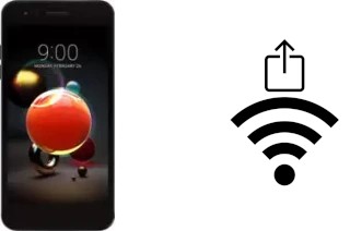 Générer un QR code avec la clé Wifi sur un LG K8+ (2018)