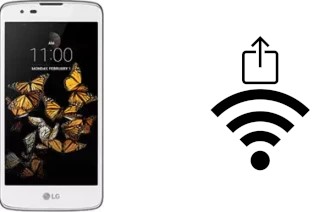 Générer un QR code avec la clé Wifi sur un LG K8 4G