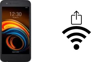 Générer un QR code avec la clé Wifi sur un LG K8S