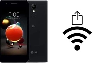 Générer un QR code avec la clé Wifi sur un LG K9