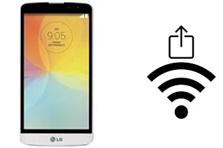 Générer un QR code avec la clé Wifi sur un LG L Bello