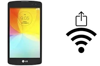 Générer un QR code avec la clé Wifi sur un LG F60