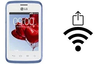 Générer un QR code avec la clé Wifi sur un LG L20