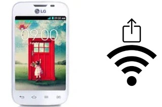 Générer un QR code avec la clé Wifi sur un LG L40 Dual D170