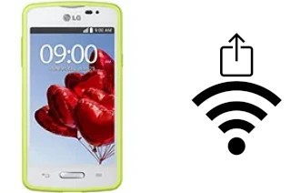 Générer un QR code avec la clé Wifi sur un LG L50