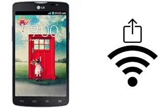 Générer un QR code avec la clé Wifi sur un LG L80 Dual