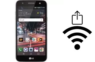 Générer un QR code avec la clé Wifi sur un LG LS7 4G LTE