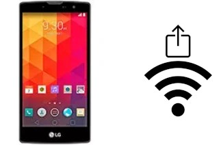 Générer un QR code avec la clé Wifi sur un LG Magna