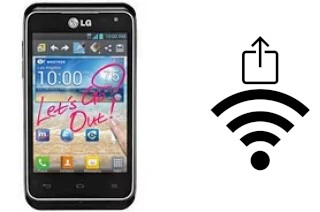 Générer un QR code avec la clé Wifi sur un LG Motion 4G MS770