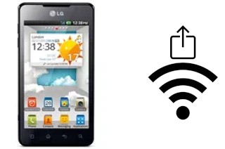 Générer un QR code avec la clé Wifi sur un LG Optimus 3D Max P720