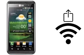 Générer un QR code avec la clé Wifi sur un LG Optimus 3D