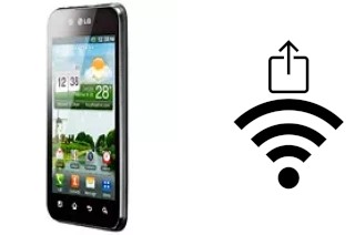 Générer un QR code avec la clé Wifi sur un LG Optimus Black