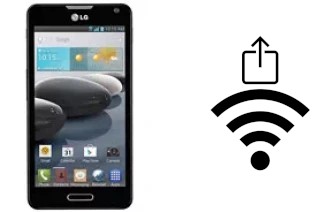 Générer un QR code avec la clé Wifi sur un LG Optimus F6