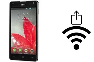 Générer un QR code avec la clé Wifi sur un LG Optimus G LS970