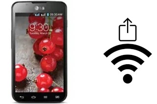 Générer un QR code avec la clé Wifi sur un LG Optimus L7 II Dual P715