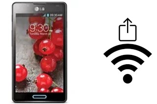 Générer un QR code avec la clé Wifi sur un LG Optimus L7 II